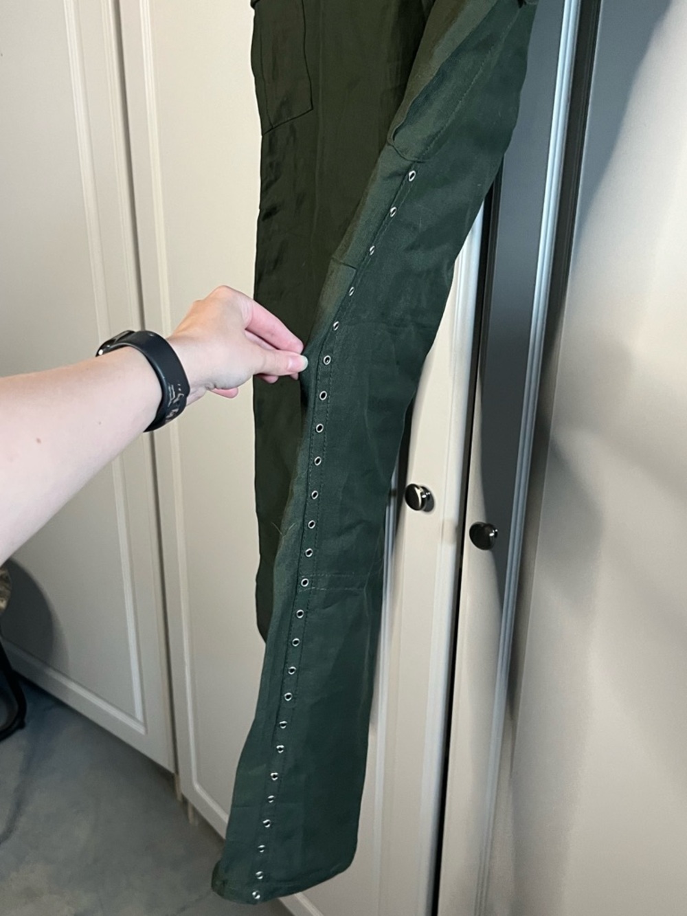 Derek Lam 10 Crosby Grommet Cargo Pants - Picture 4 of 14